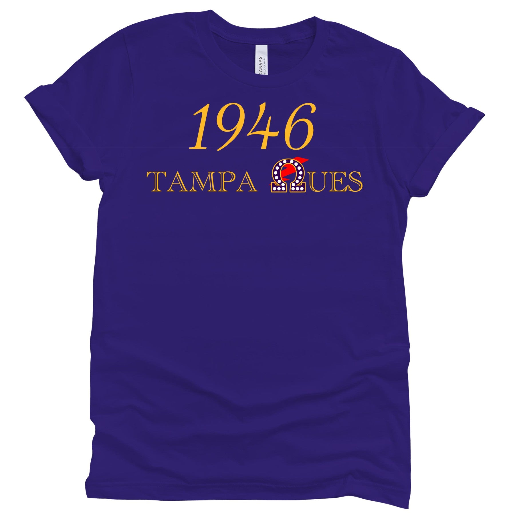 Profyle District - 1946 Tampa Ques - T-Shirts - Team Purple