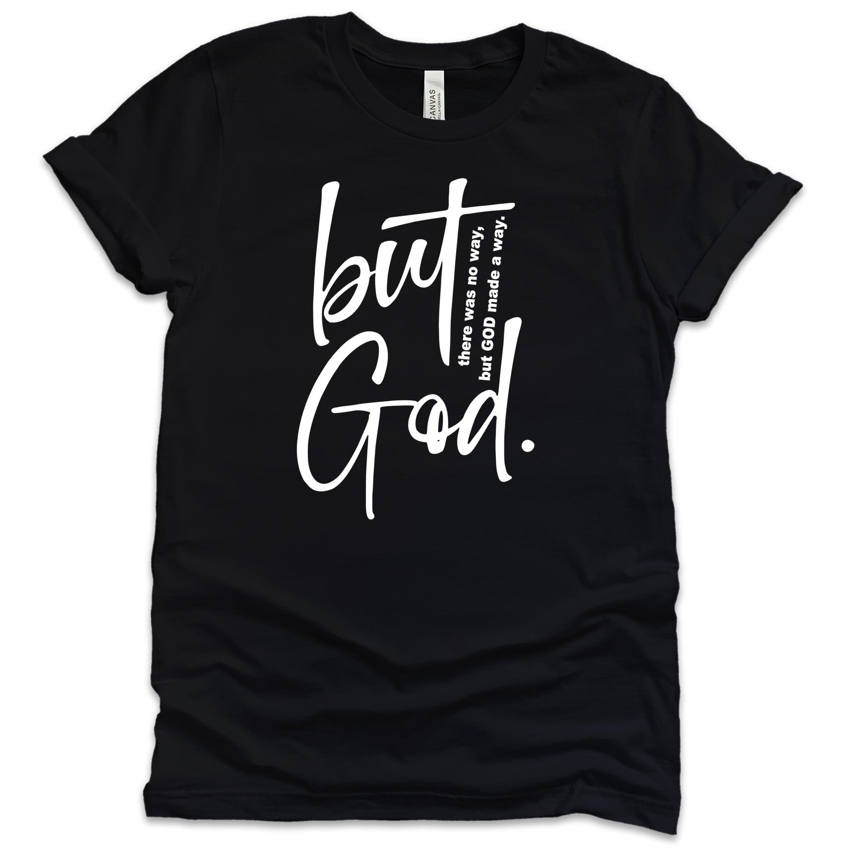 Profyle District - But God - T-Shirts - Black