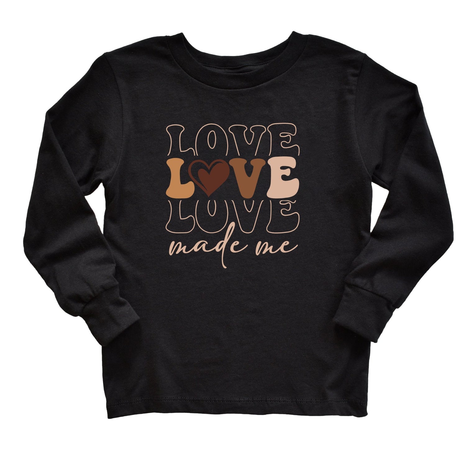 Profyle District - Love Made Me (Toddler) - Long Sleeve - Black