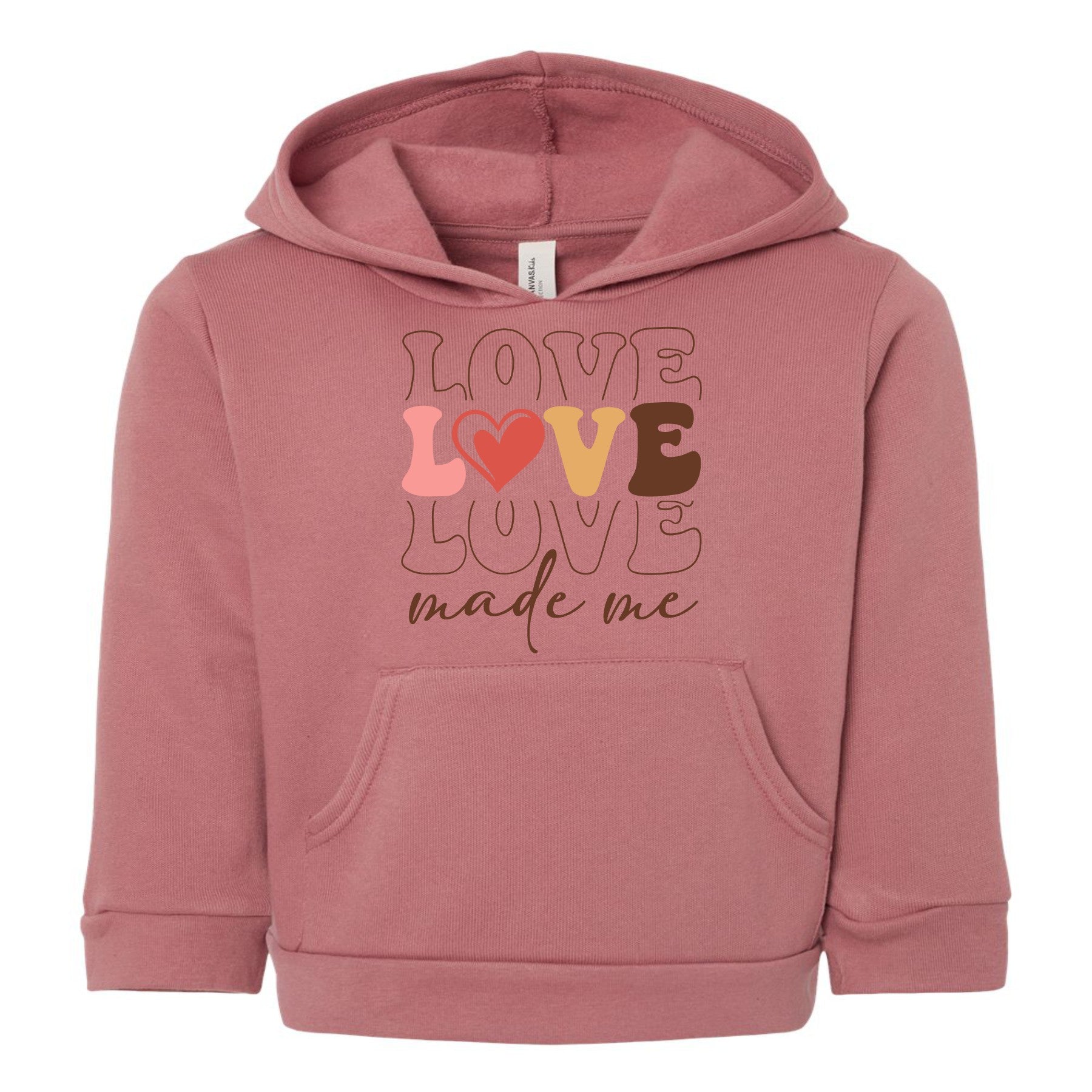 Profyle District - Love Made Me (Toddler) - Hoodie - Mauve