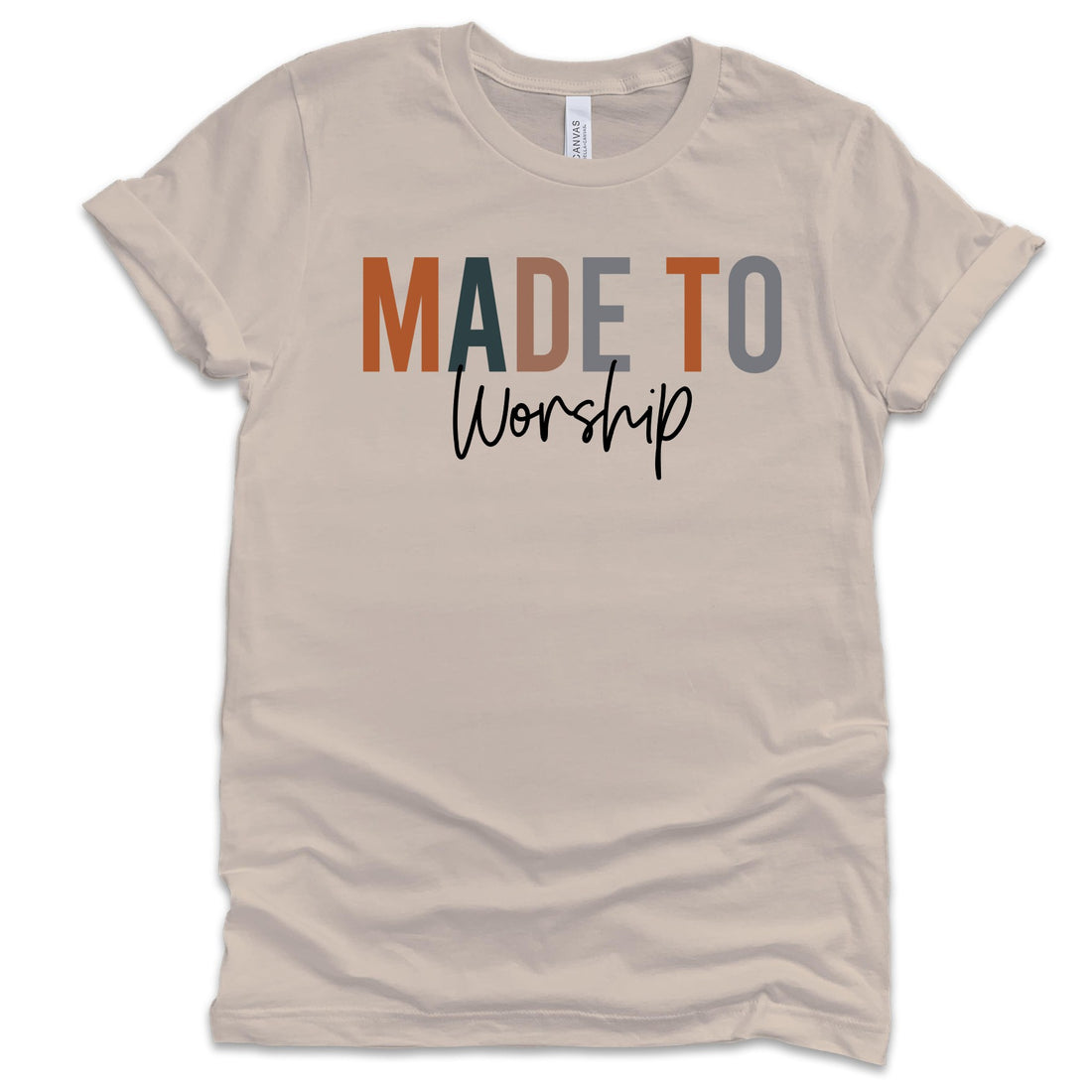 Profyle District - Made To Worship - T-Shirts - Tan