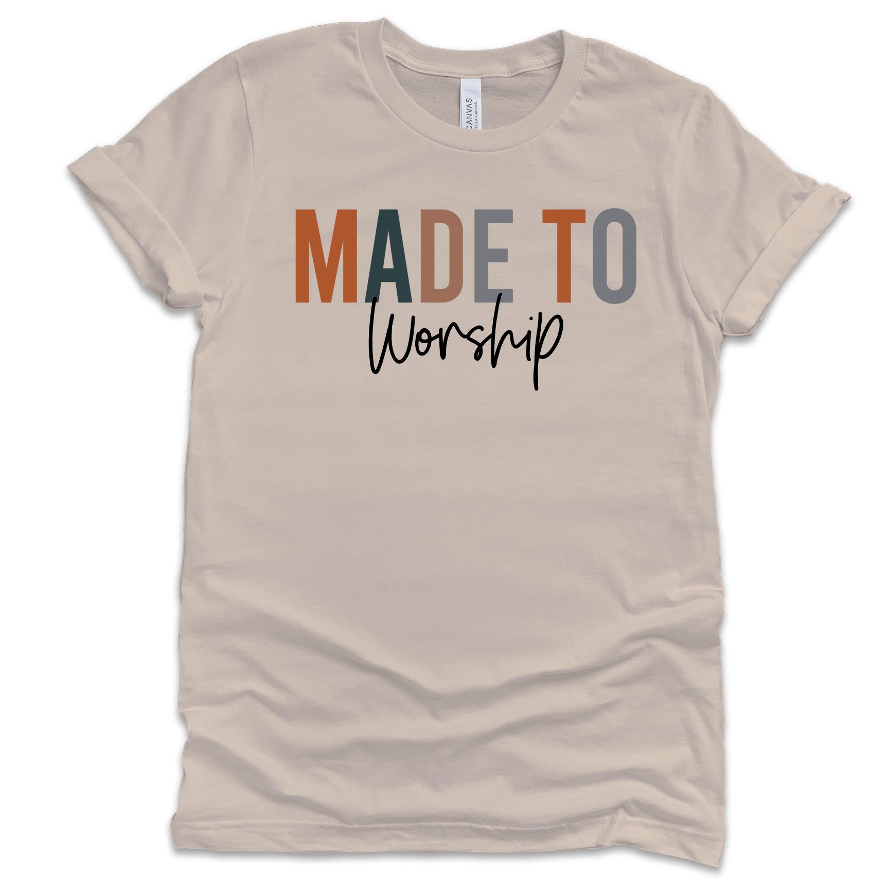 Profyle District - Made To Worship - T-Shirts - Tan