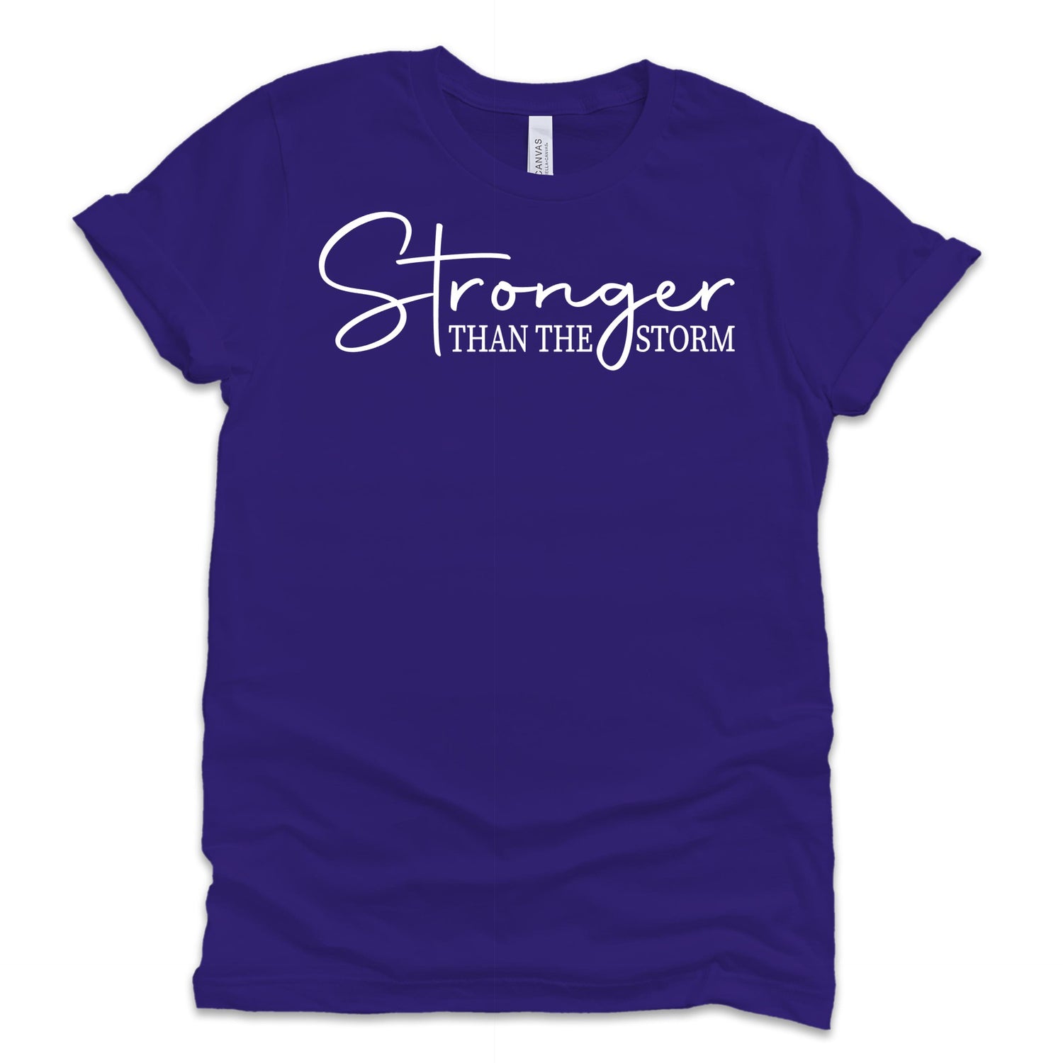 Profyle District - Stronger Than The Storm - T-Shirts - Team Purple