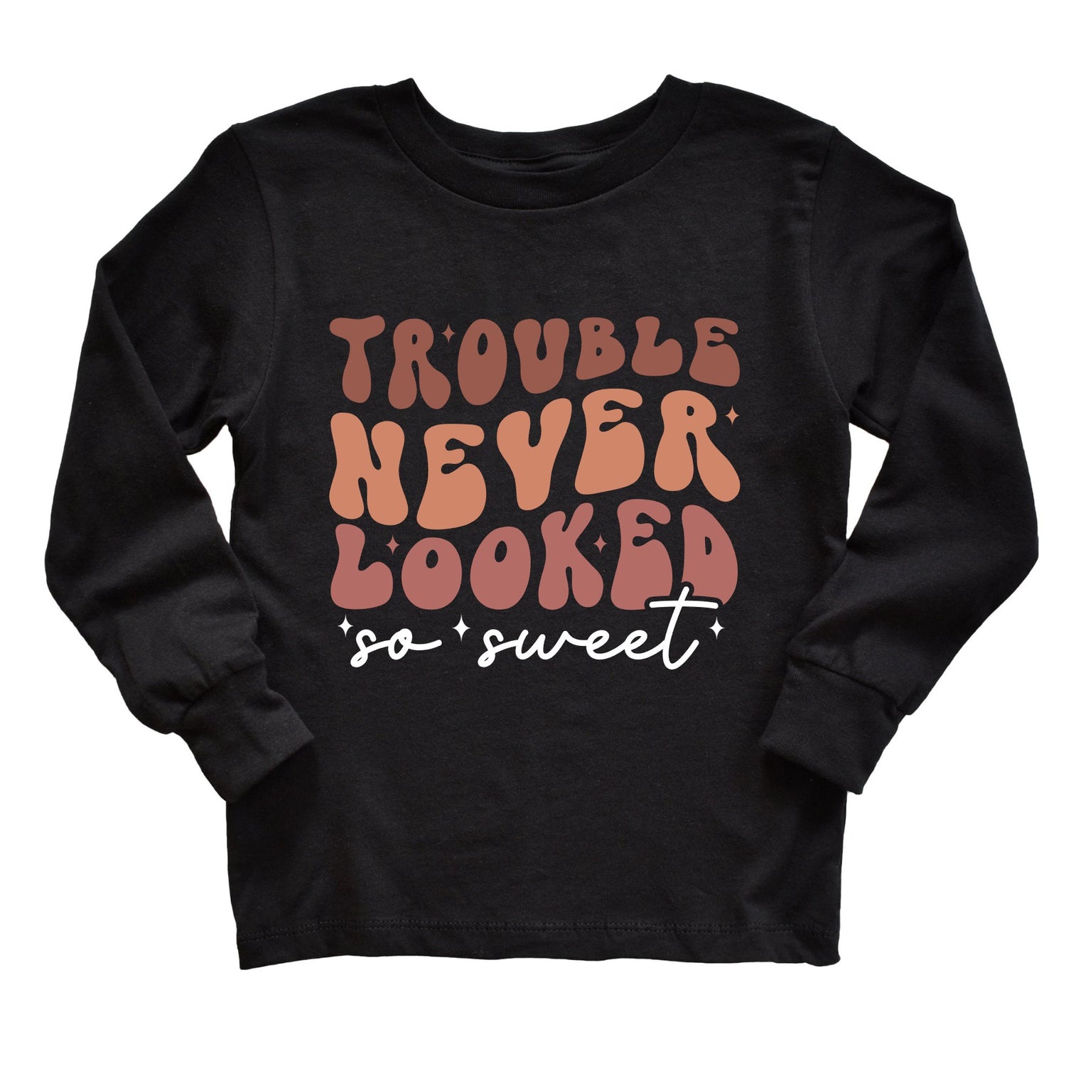 Profyle District - Trouble Never Looked So Sweet (Toddler) - Youth T-Shirts - Black