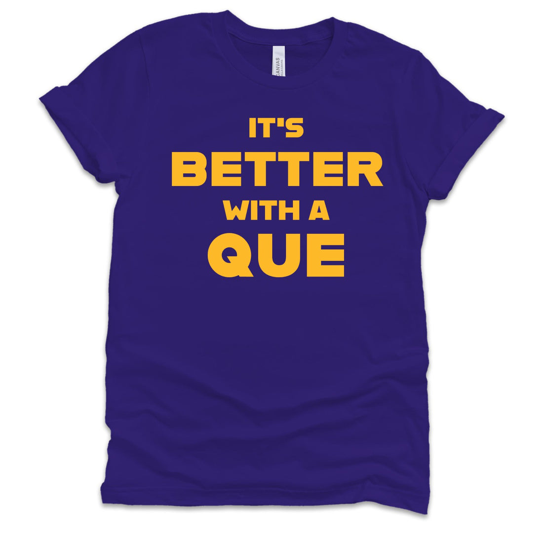 Profyle District - Better With A Que - T-Shirts - Team Purple