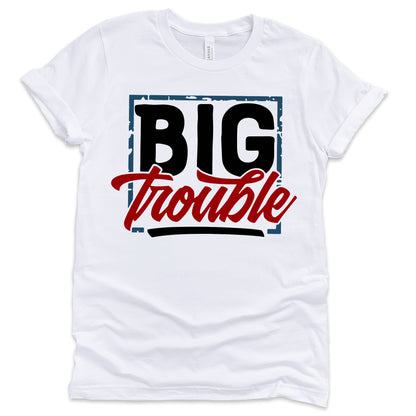 Profyle District - Big Trouble - Little Trouble - T-Shirts - White