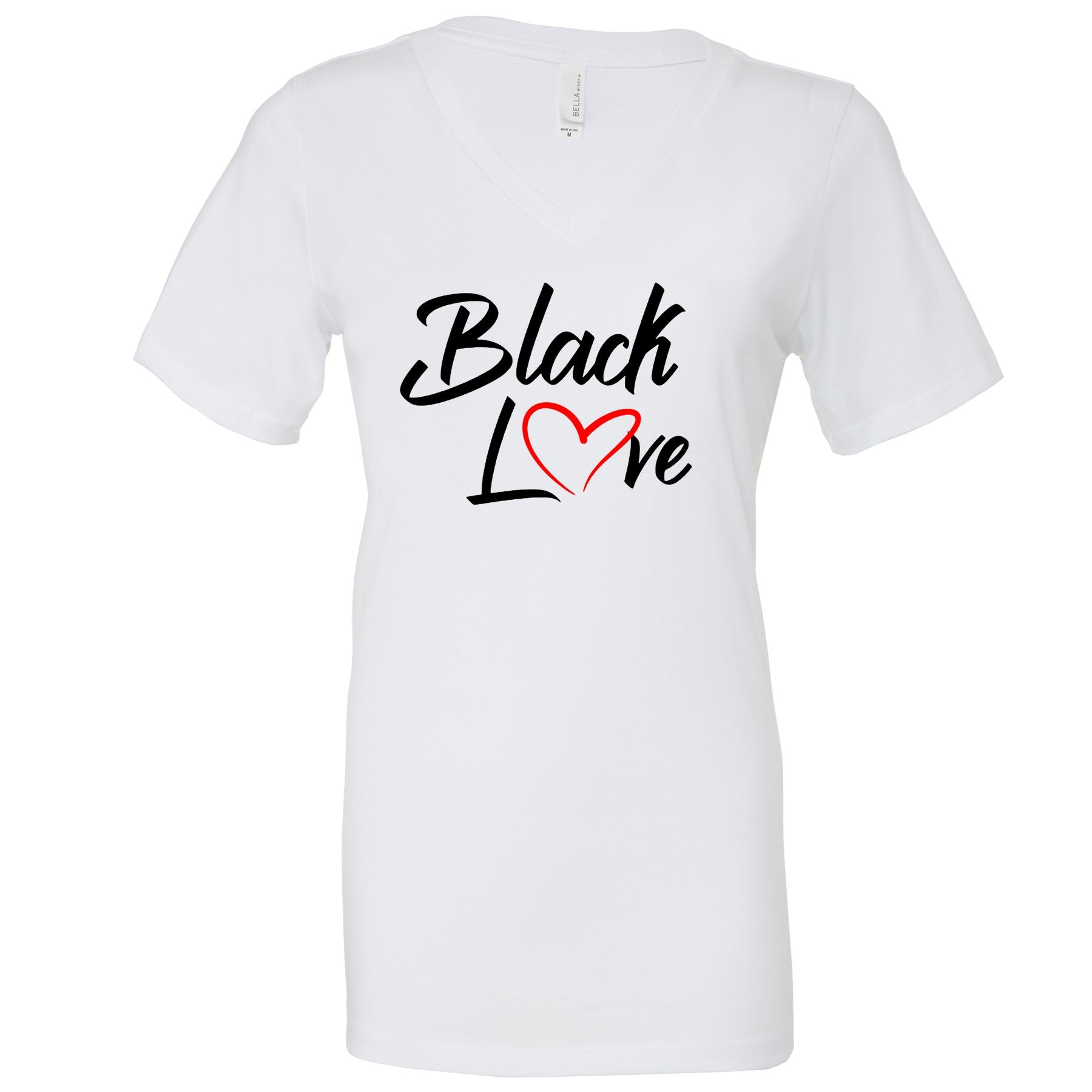 Profyle District - Black Love - T-Shirts - White