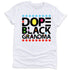 Profyle District - Dope Black Grandma - T-Shirts - White