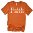 Profyle District - Faith Does Not Make Things Easy (In-Line) - T-Shirts - Burnt Orange