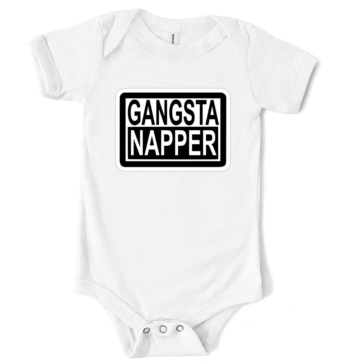 Profyle District - Gangsta Napper (Infant) - Youth T-Shirts - White