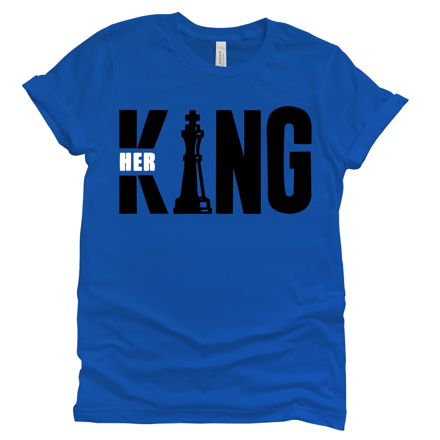 Profyle District - Her King - T-Shirts - True Royal