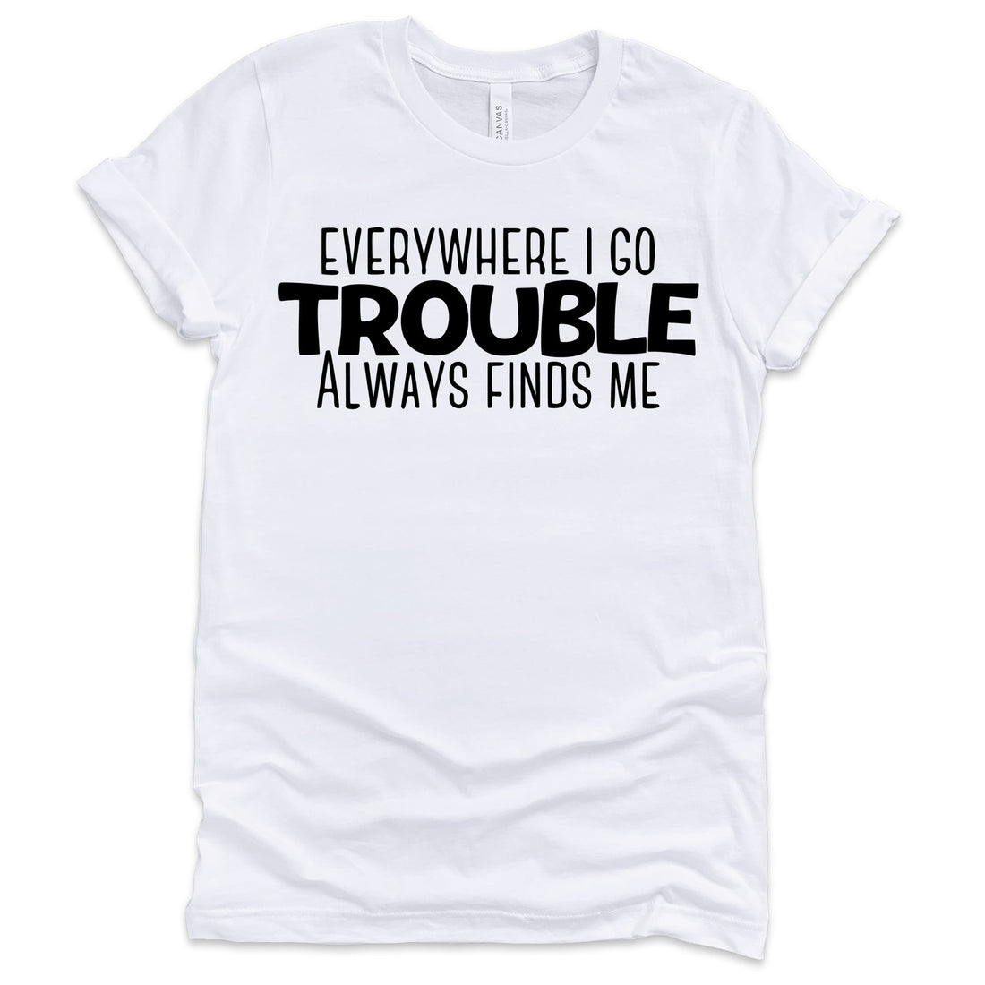 Profyle District - Here Comes Trouble - T-Shirts - White