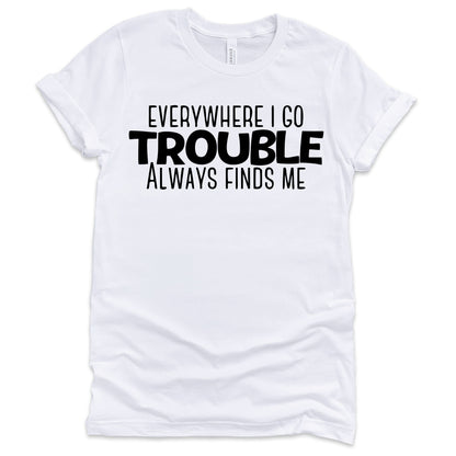 Profyle District - Here Comes Trouble - T-Shirts - White