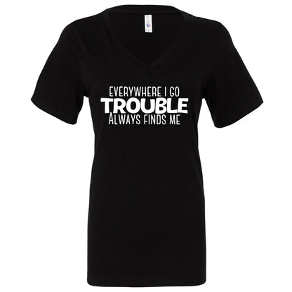 Profyle District - Here Comes Trouble - T-Shirts - Black