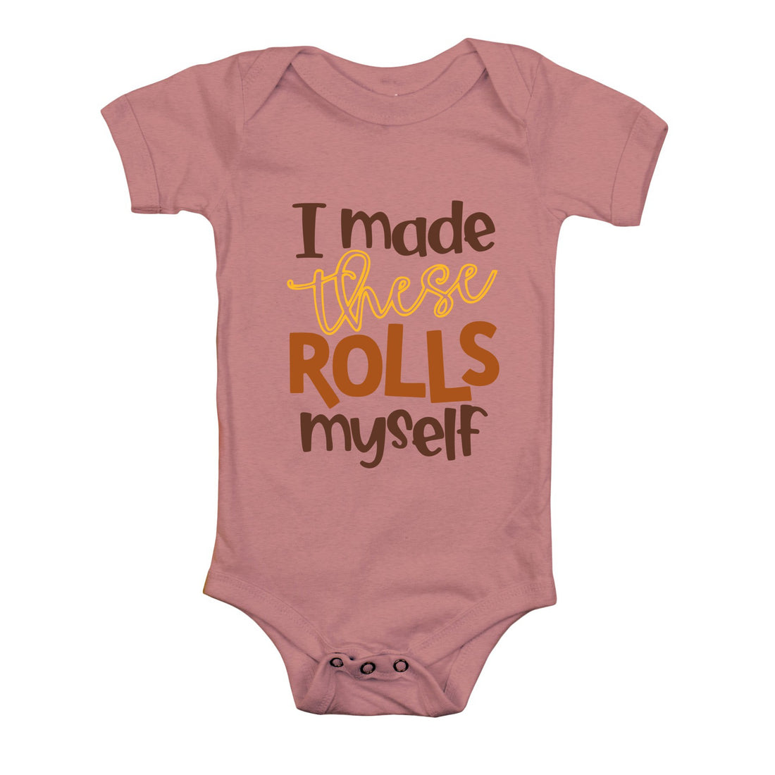 Profyle District - I Made These Rolls Myself (Infant) - Youth T-Shirts - Heather Mauve