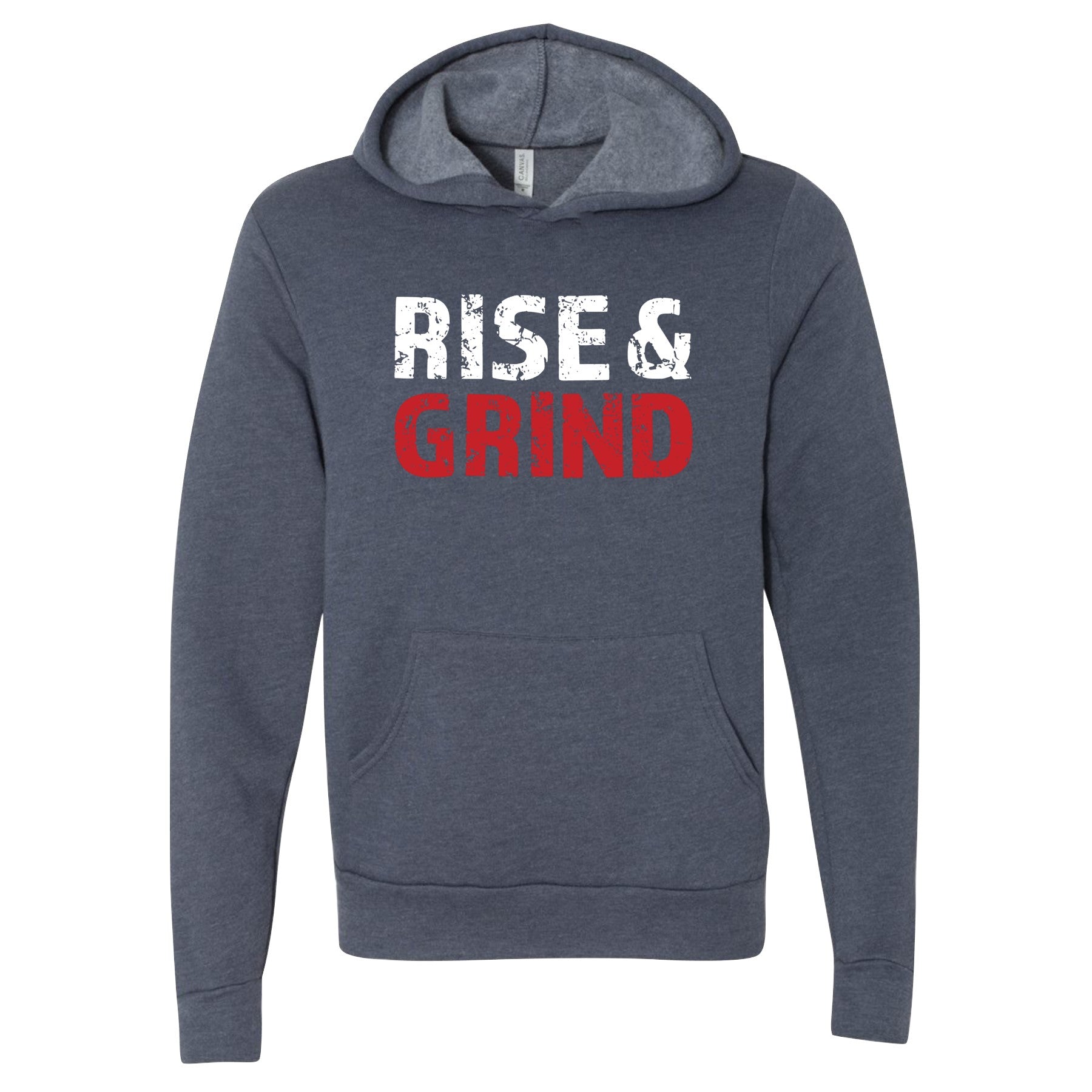 Profyle District - Rise &amp; Grind (Hoodie) - Hoodie - Heather Navy