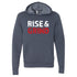 Profyle District - Rise & Grind (Hoodie) - Hoodie - Heather Navy